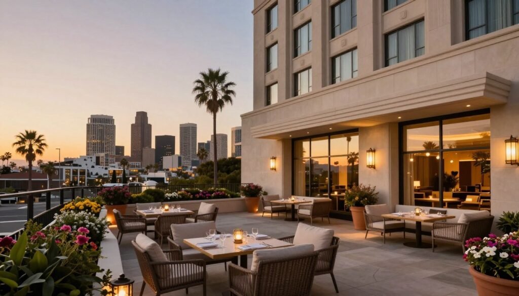 exclusive hotel in Los Angeles