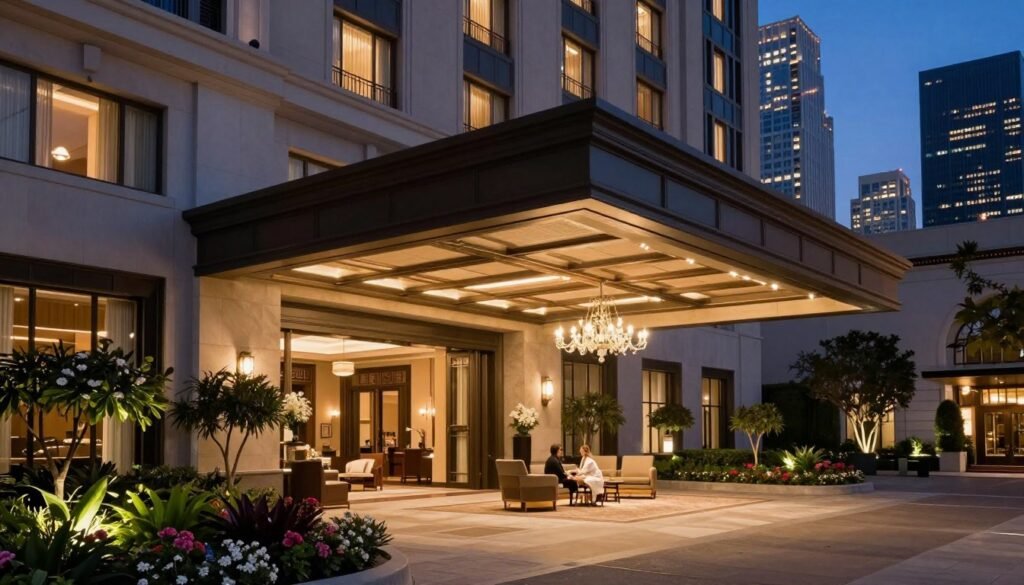 highest-ranked hotel in LA