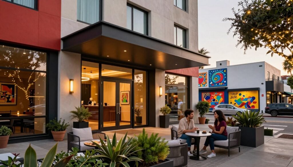 stylish hotels in trendy neighborhoods