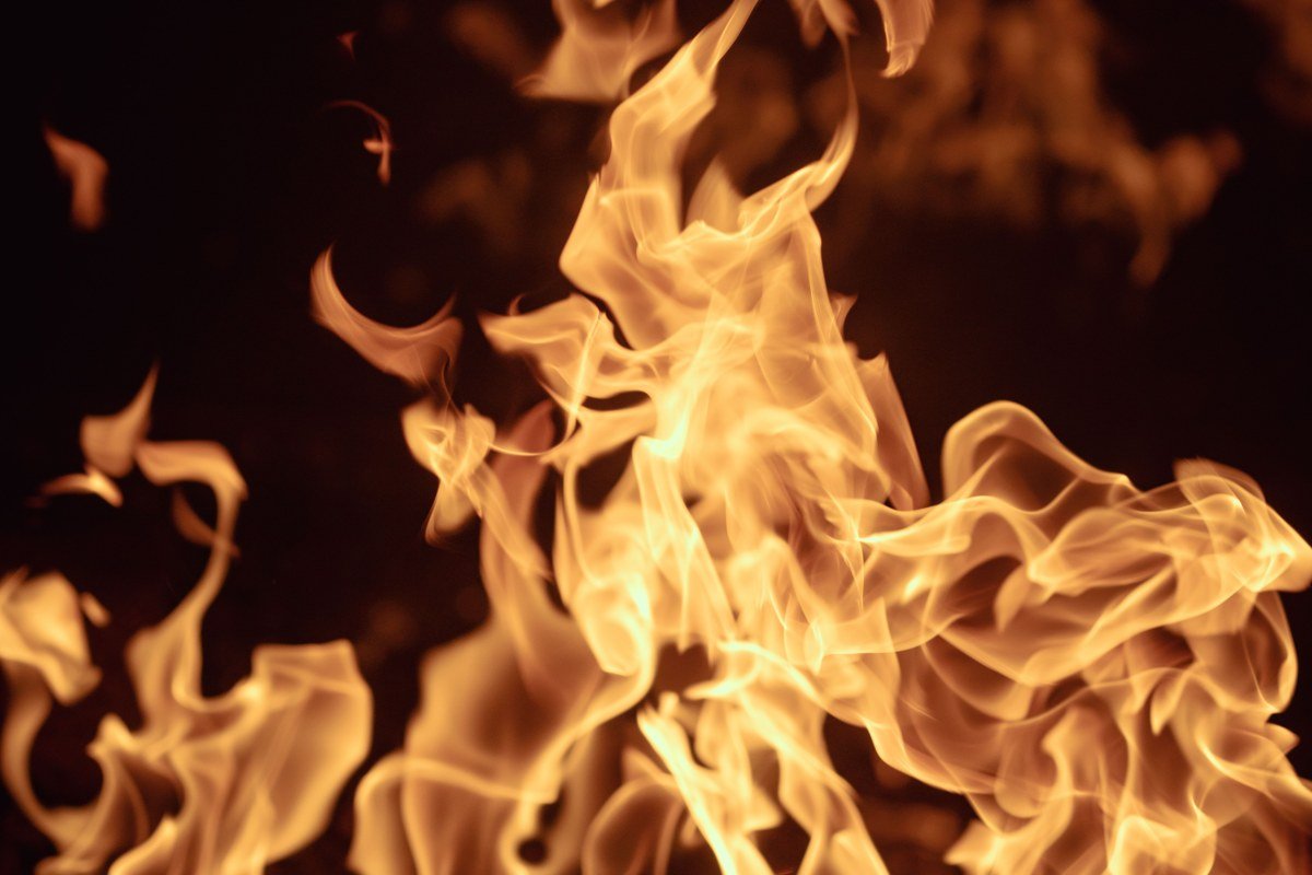 Chimaera flames Olympos Turkey ancient ruins at night mist and eternal natural fire