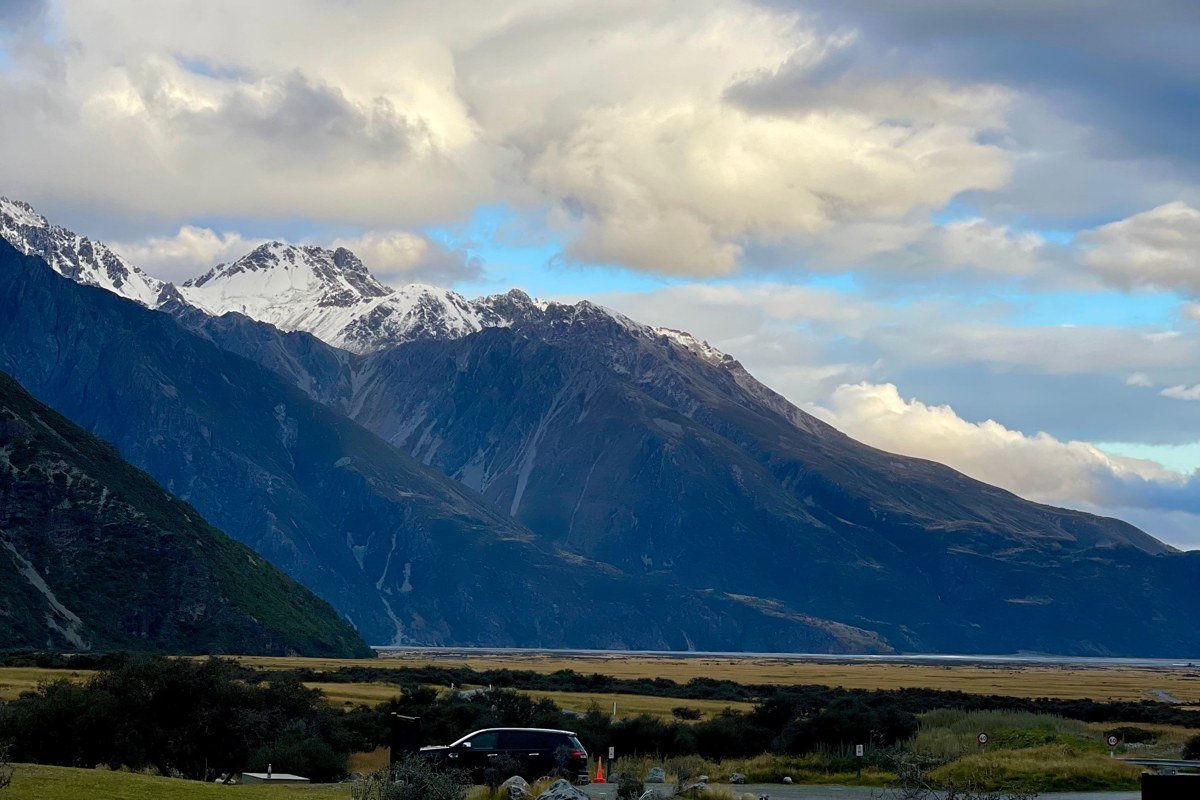 Rangitata River white water rafting gorge Canterbury plains New Zealand