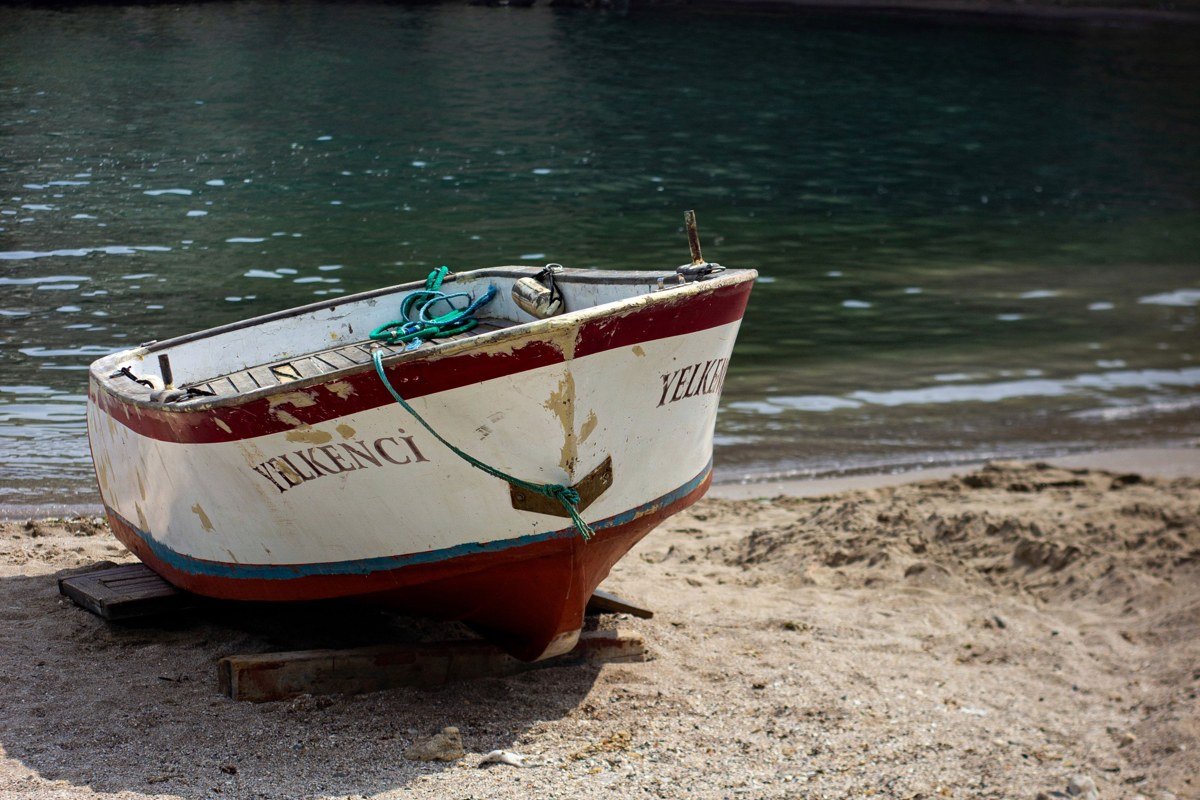 Karaburun Peninsula Albania emerald sea sea caves uninhabited coast boat
