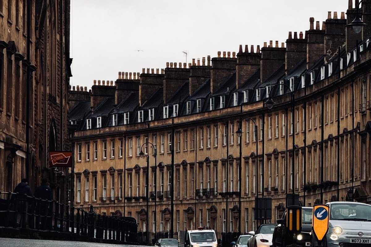 Greenlaw Scotland small town square Georgian architecture mist flat Merse farmland