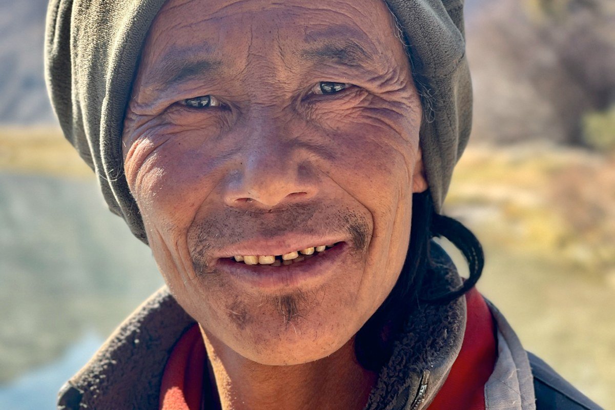 Karnali River Nepal remote western Himalayan gorge blue water sandy beach camp