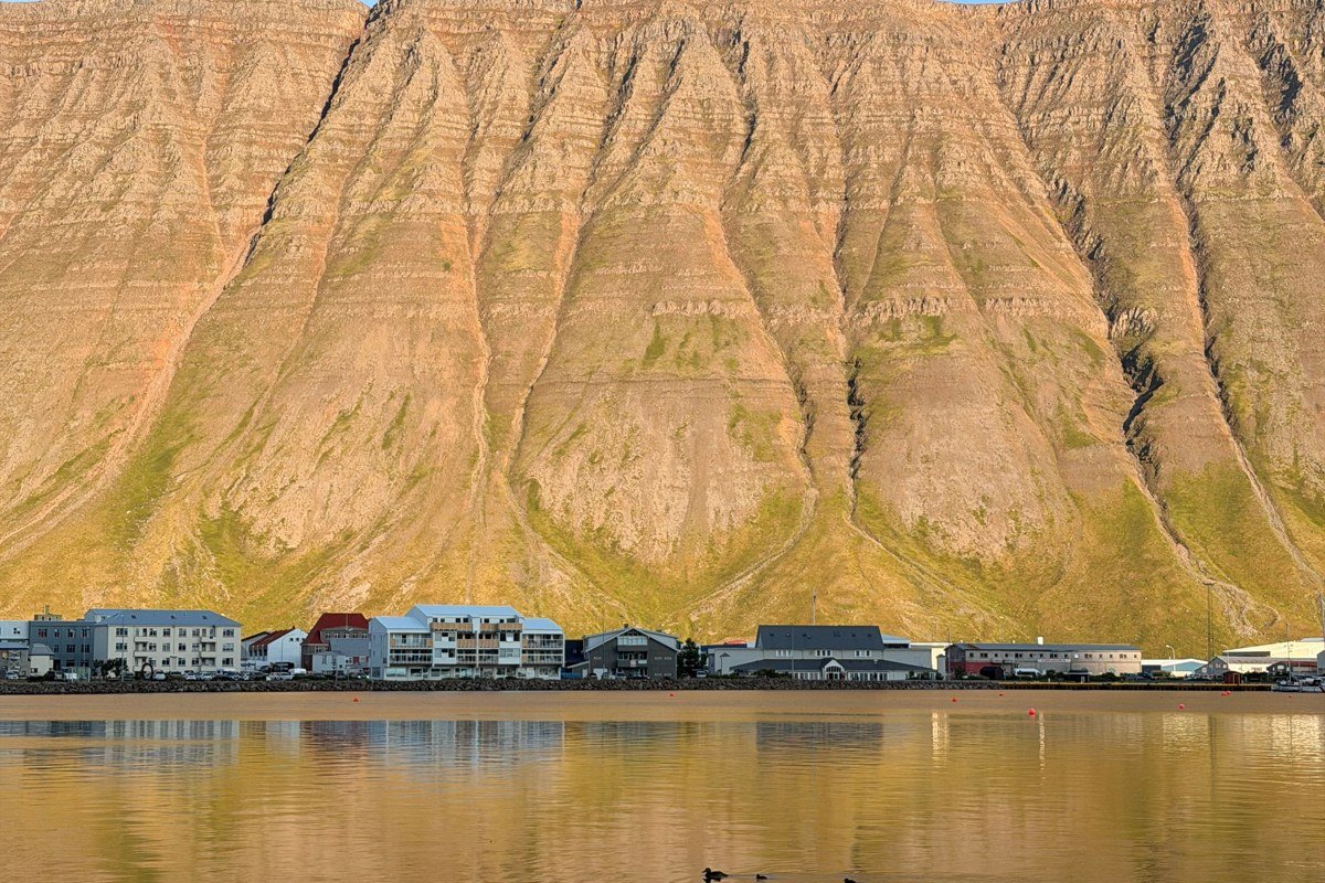 Borgarfjordur Eystri Iceland remote village puffin colony rhyolite mountains