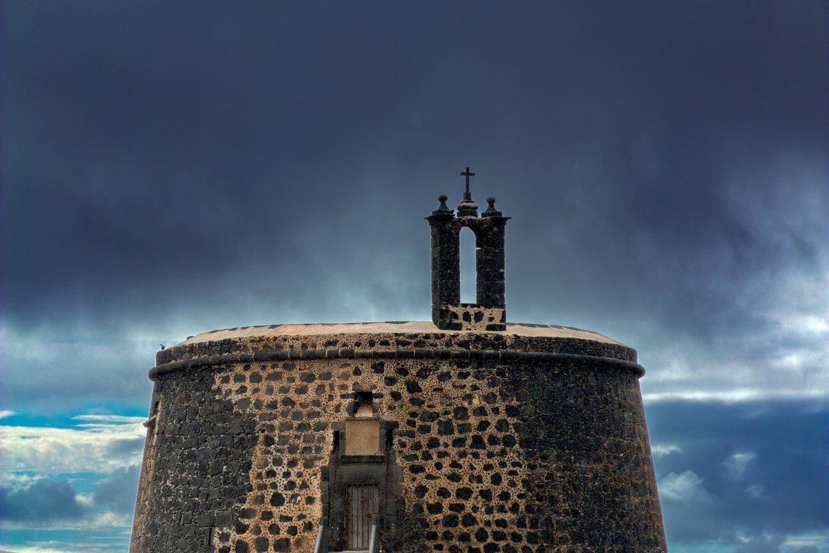 Hermitage Castle Liddesdale Scotland dark stone fortress moorland moody overcast