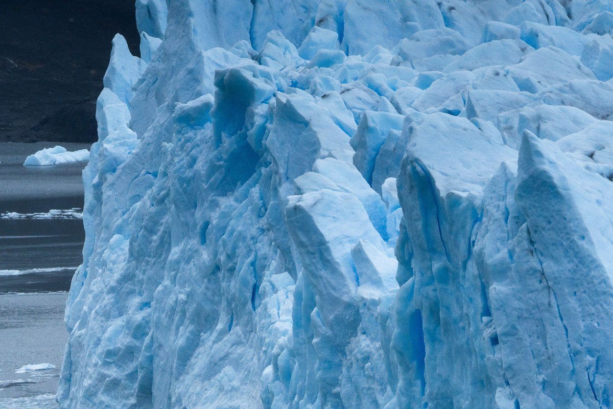 Perito Moreno Glacier ice wall calving turquoise water El Calafate Argentina