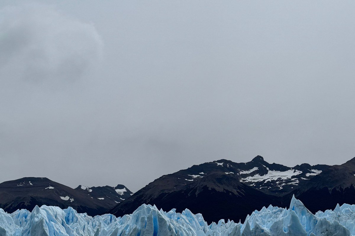 Perito Moreno Glacier Argentina blue ice wall calving Patagonia close-up