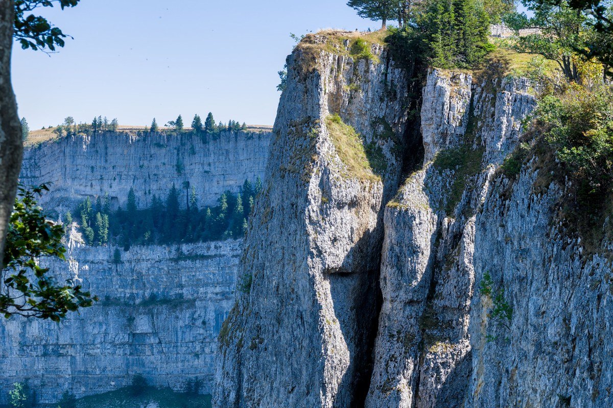 Apuseni Natural Park Romania karst limestone cliffs forest gorge misty morning