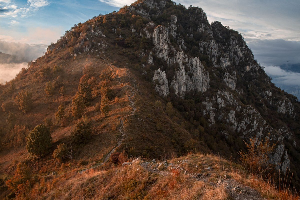 Mala Fatra Slovakia Vrátna Valley dramatic rocky peaks low cloud autumn forest