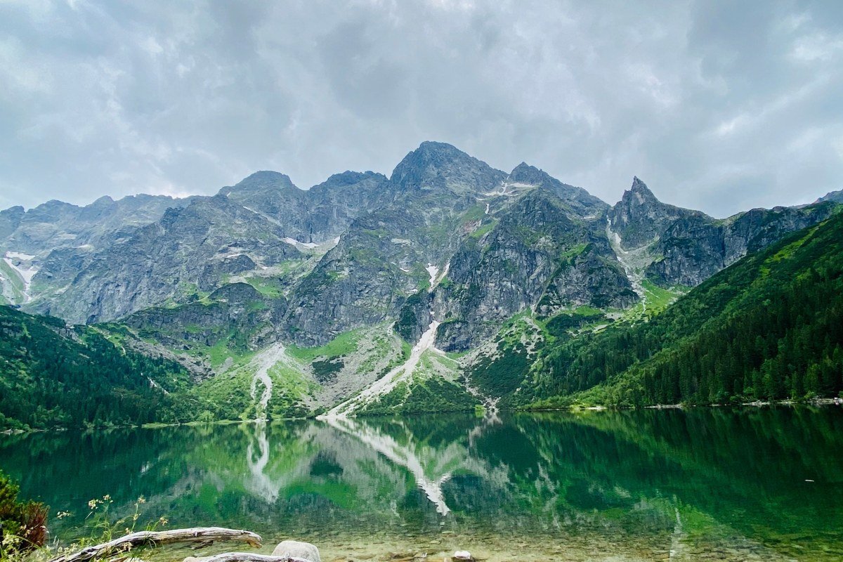 Tatra Mountains Zakopane Poland Morskie Oko lake misty peaks reflections