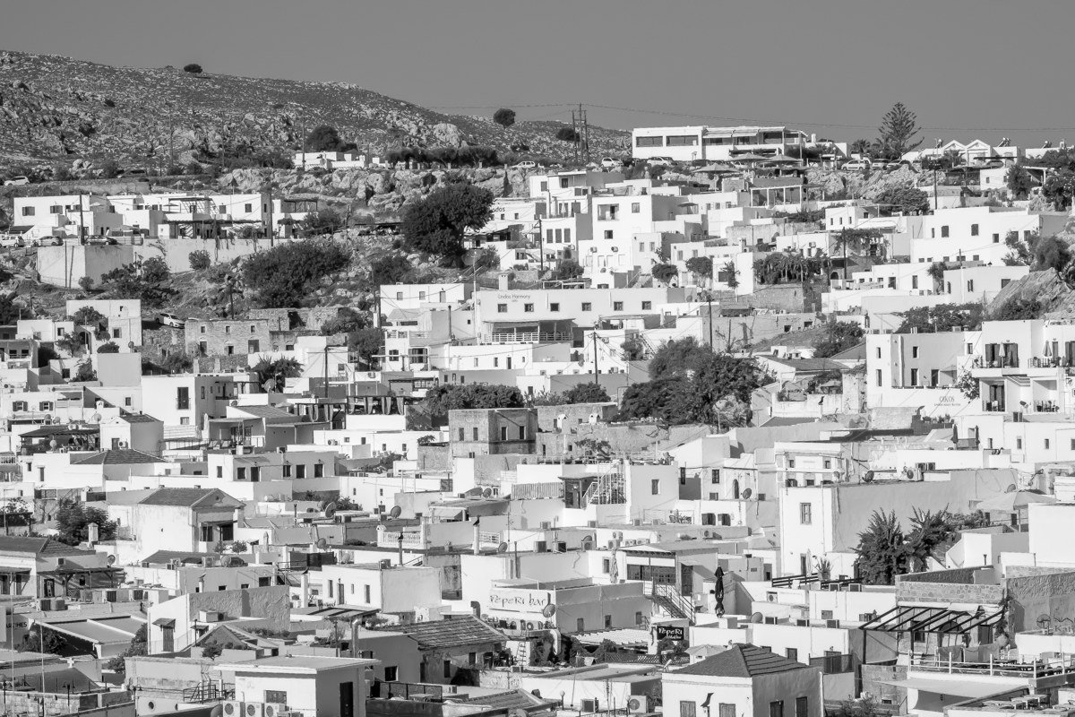Ermoupoli Syros neoclassical architecture hillside Ano Syros Catholic village Greece