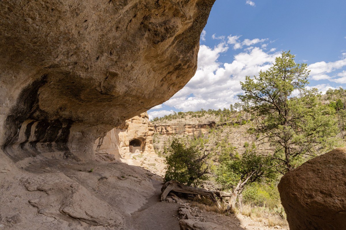 Palatki cliff dwellings Arizona red rock ruins in late afternoon light