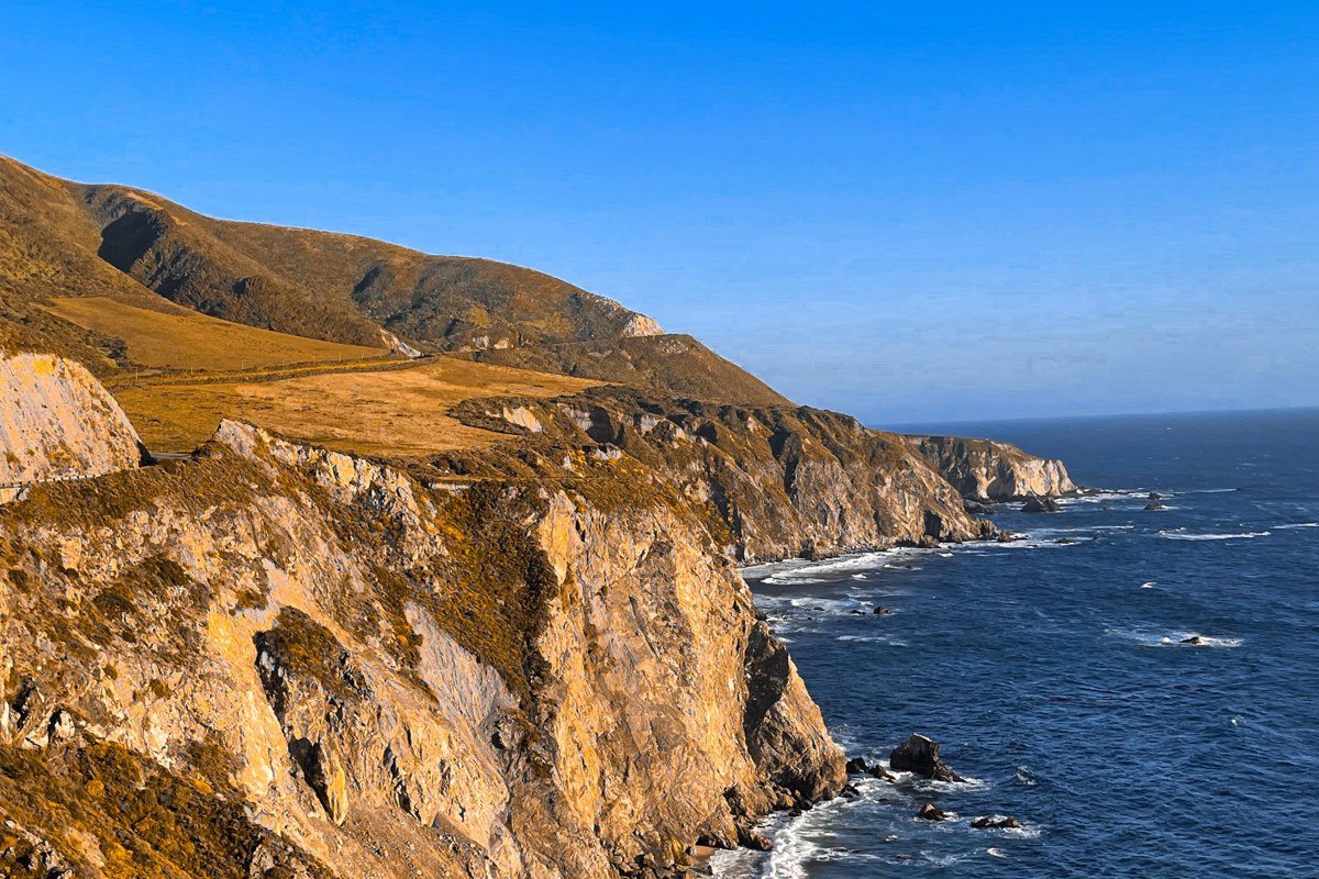 Hurricane Point, Big Sur, California, wide coastal overlook with switchback road and ocean cliffs. Photo credit: placeholder, replace before publish