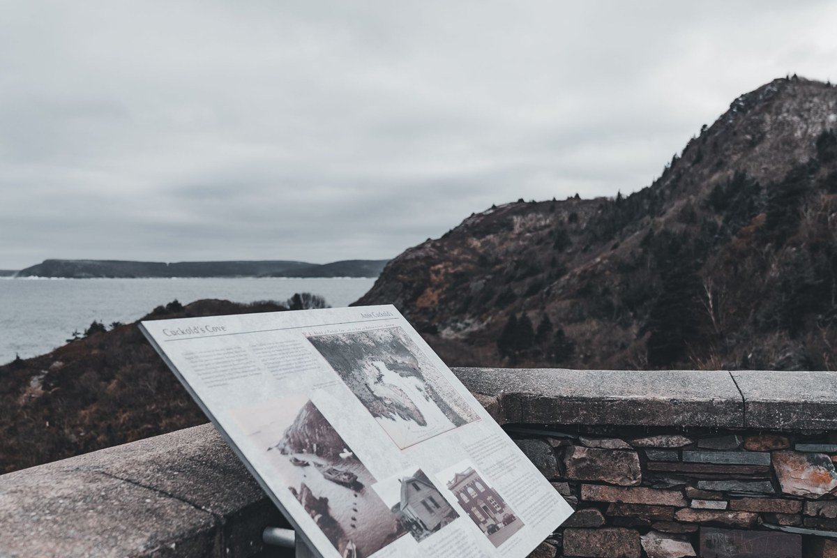 Marshall Point Lighthouse Maine wooden walkway disappearing into fog
