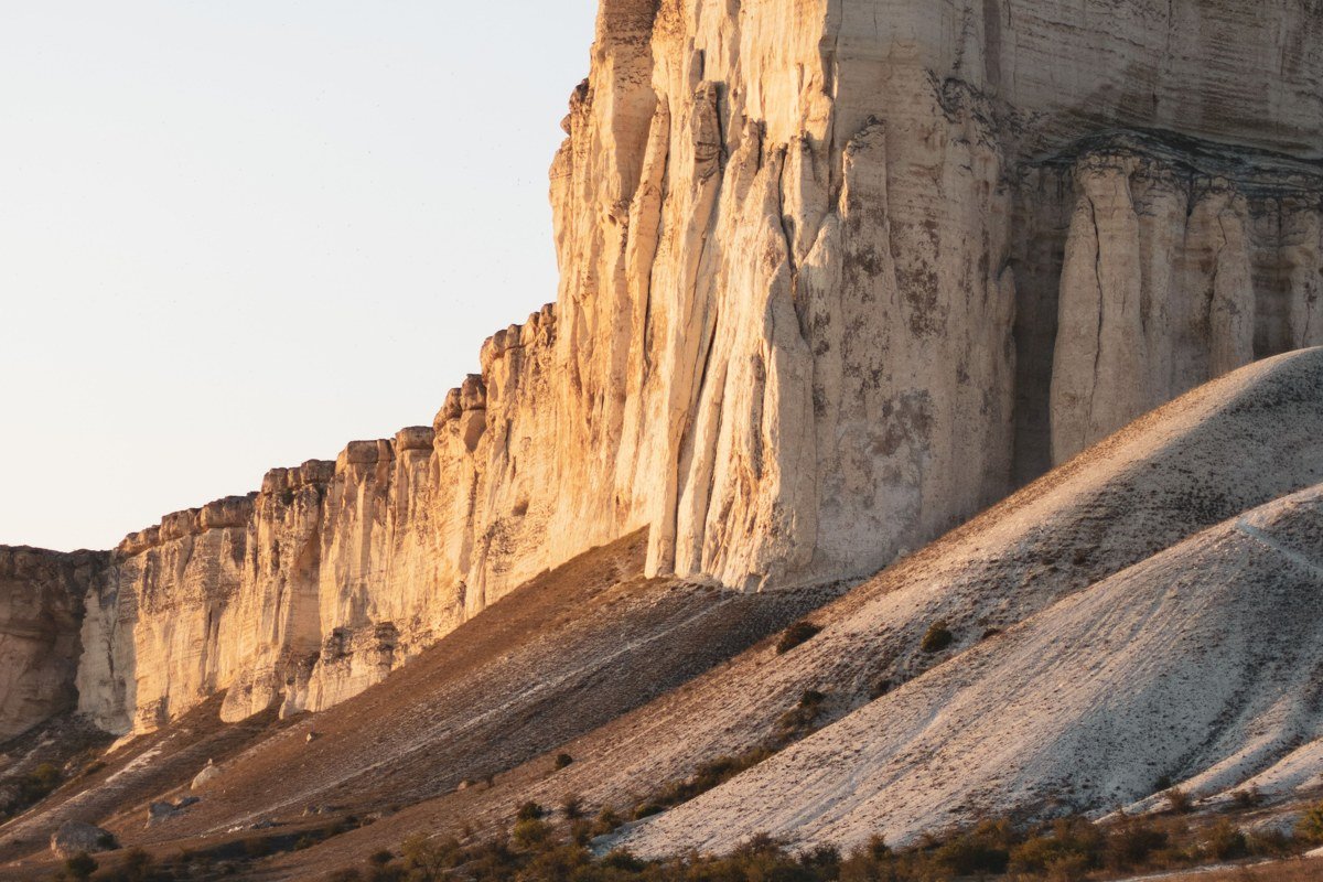 Norbeck Pass Badlands South Dakota winding road through eroded canyon walls at blue hour