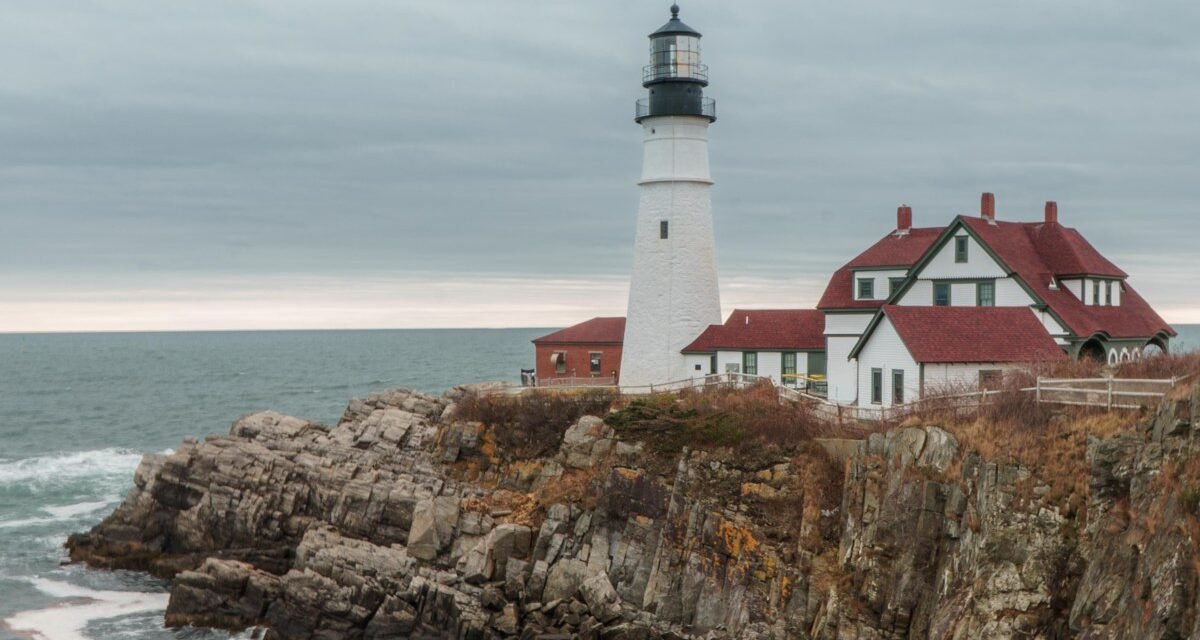 Coastal Maine in the Fog: 8 Lighthouses That Look Better Half-Hidden