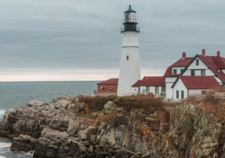 Coastal Maine in the Fog: 8 Lighthouses That Look Better Half-Hidden