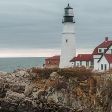 Coastal Maine in the Fog: 8 Lighthouses That Look Better Half-Hidden