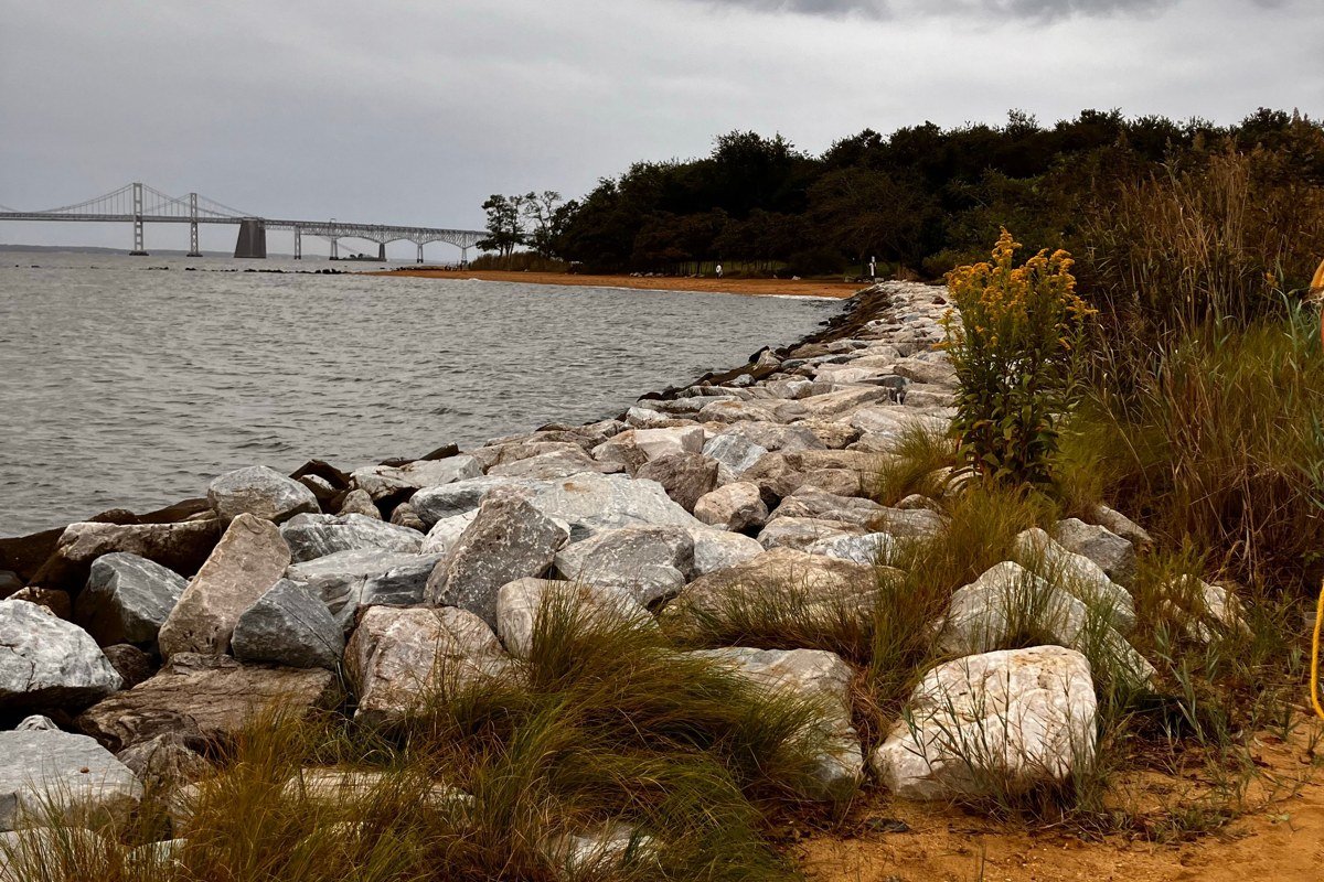 Manteo waterfront Roanoke Island North Carolina in fall