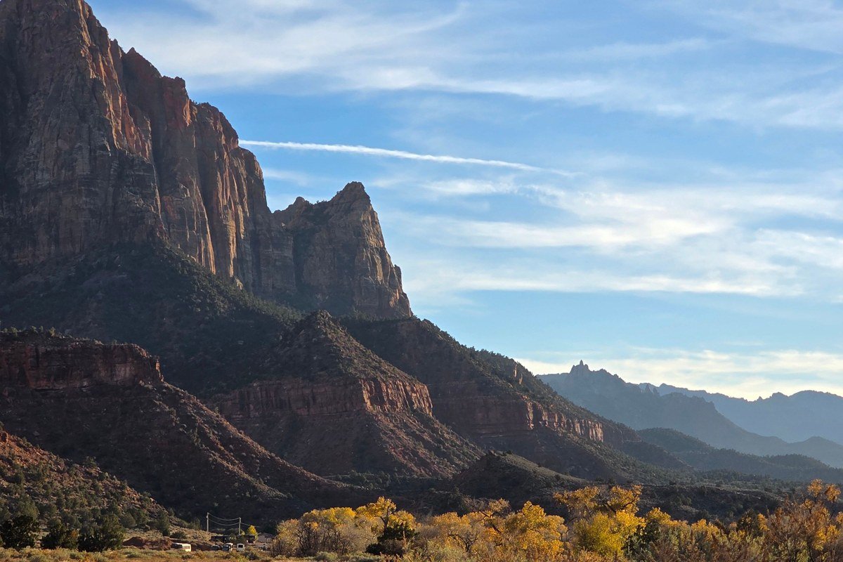 Kolob Creek Canyon Zion remote drainage with tall rappels and desert varnish walls