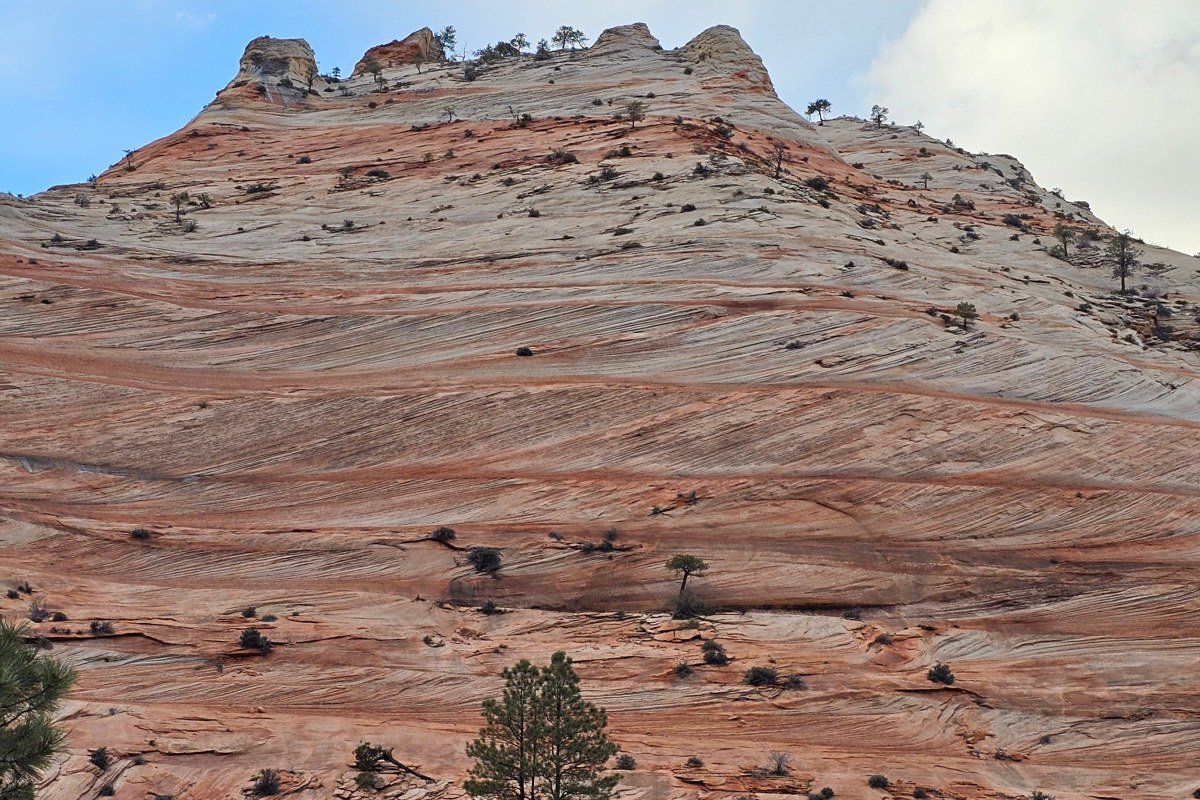 Englestead Canyon Zion remote technical descent with high rappels and desert terrain