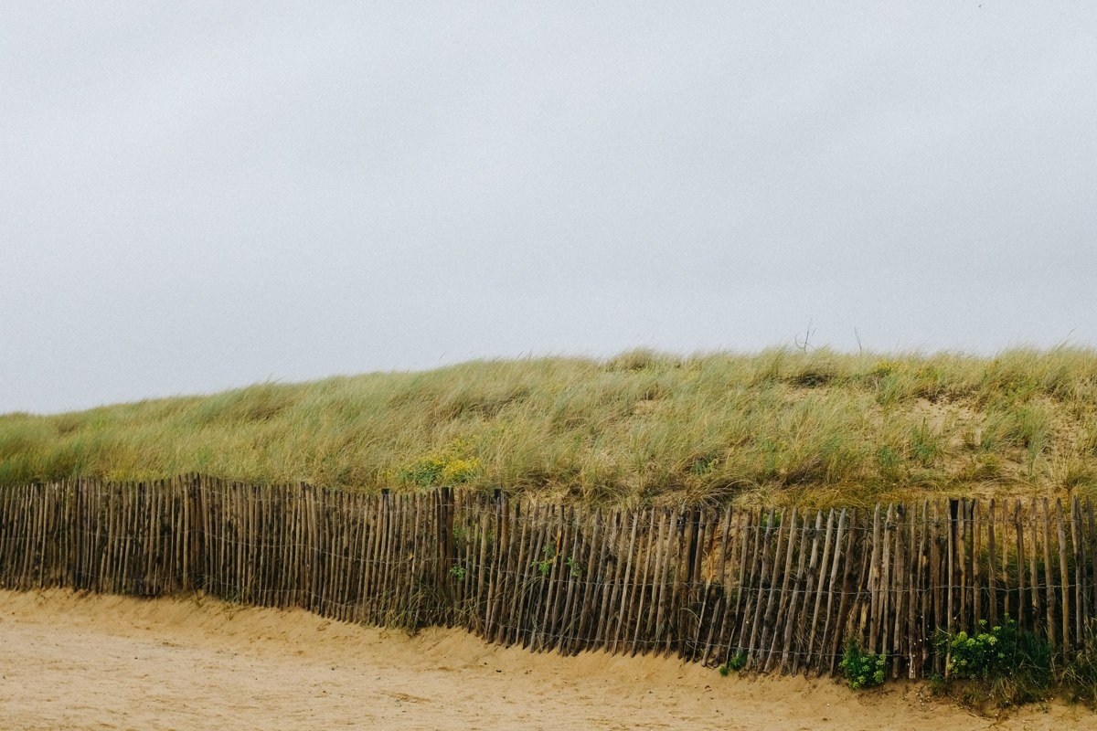 Sandy Neck Beach Barnstable Massachusetts six mile dune barrier beach wild grass