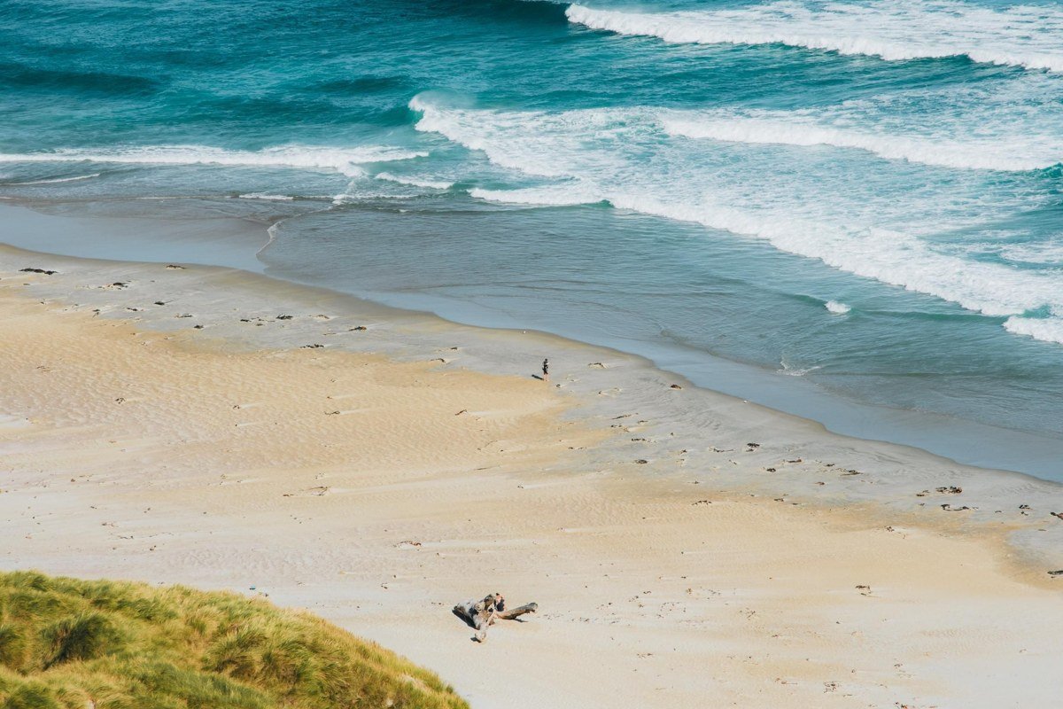 Head of the Meadow Beach Truro empty dunes and rolling surf